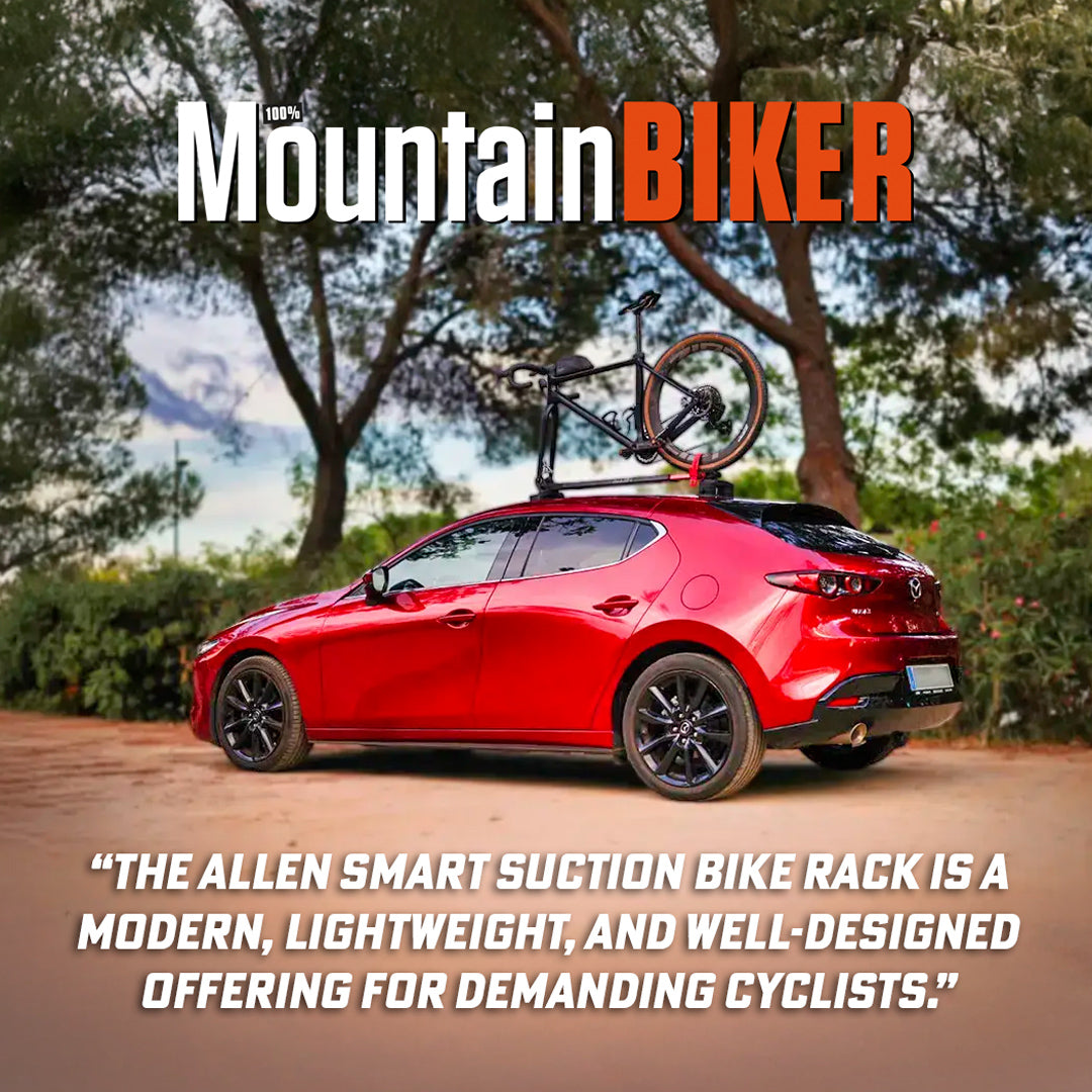 MountainBiker.es Reviews the Allen Smart Suction™ Bike Rack!
