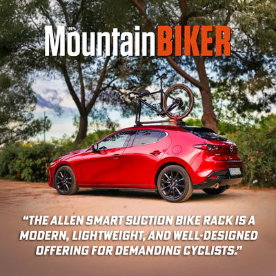 MountainBiker.es Reviews the Allen Smart Suction™ Bike Rack!