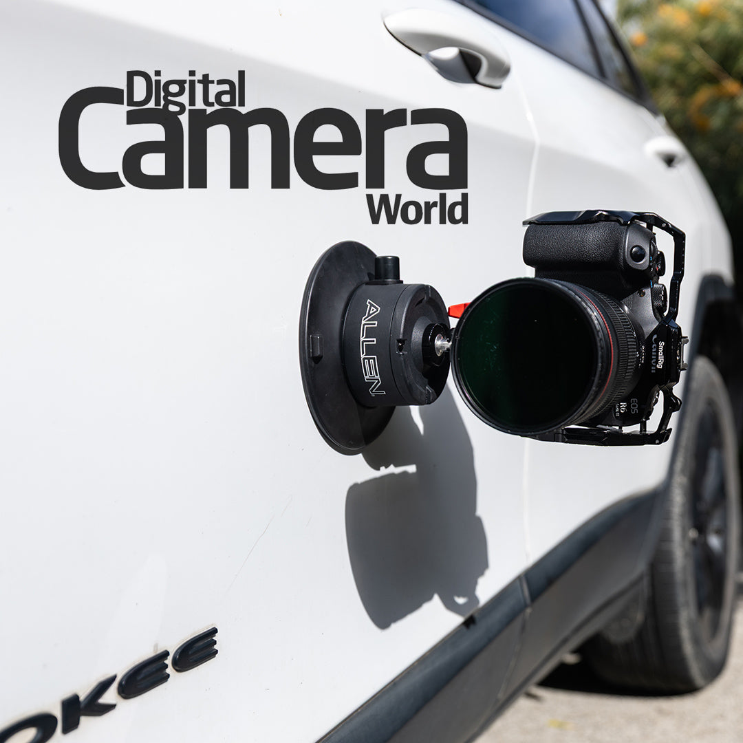 DigitalCameraWorld.com review of the NEW Smart Suction™SNAP Camera Mount