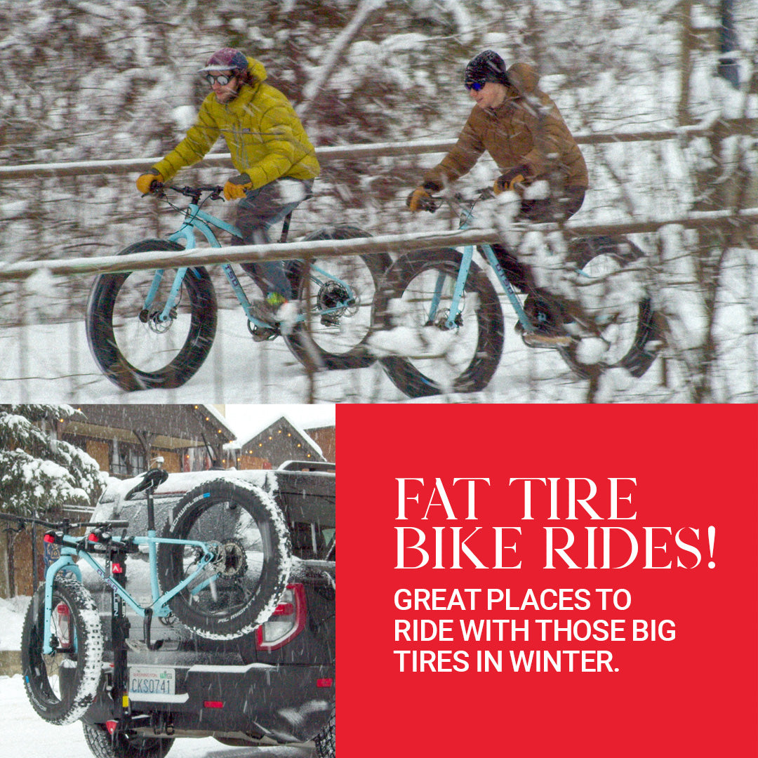 Best Places to Fat Tire Ride in Winter!