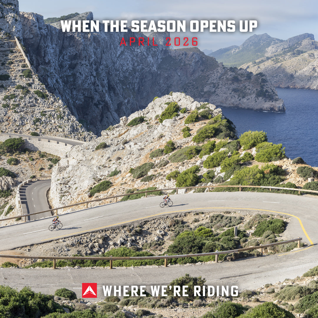 Where are we riding next (in April)?