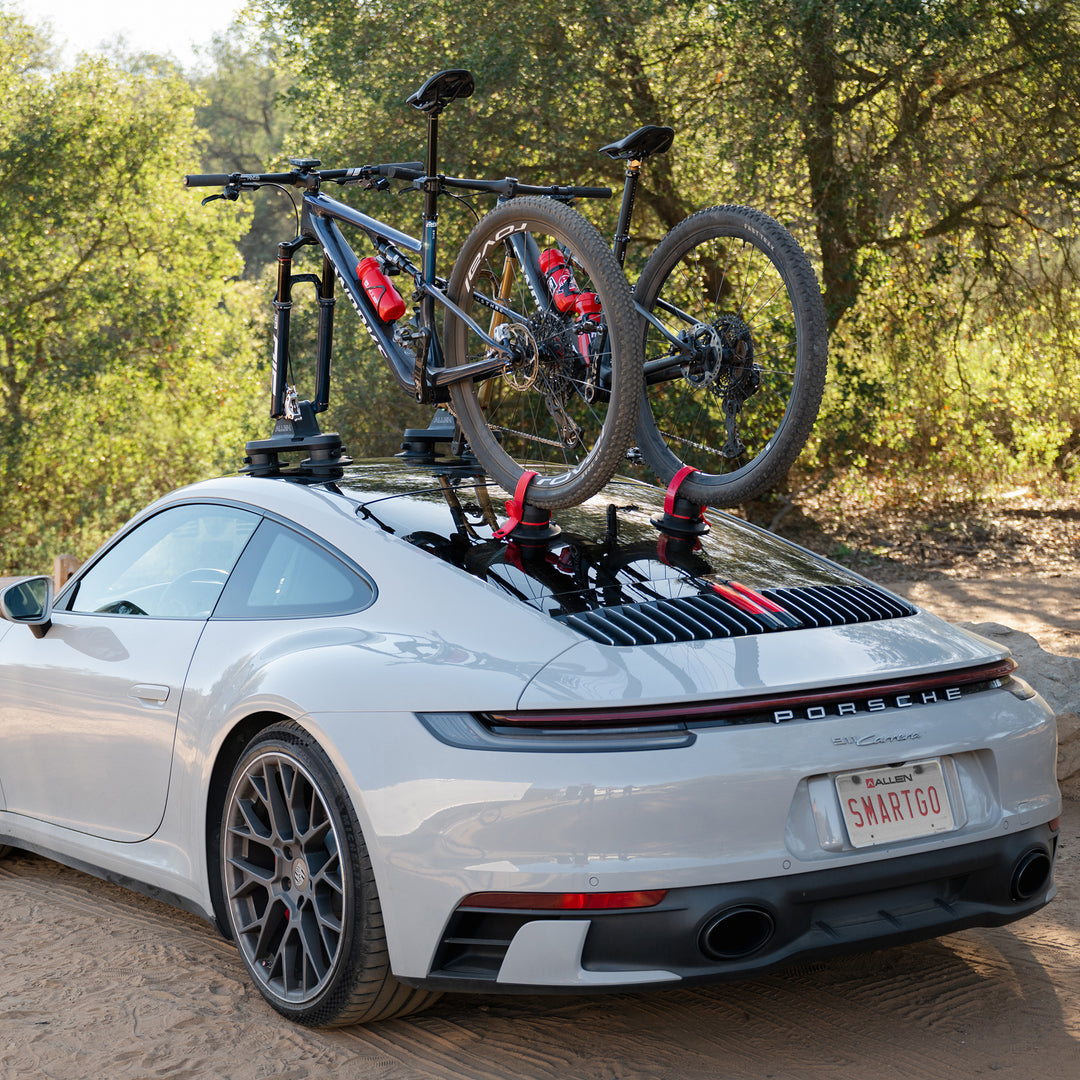 Smart Suction™ GO: Compact Bike Rack