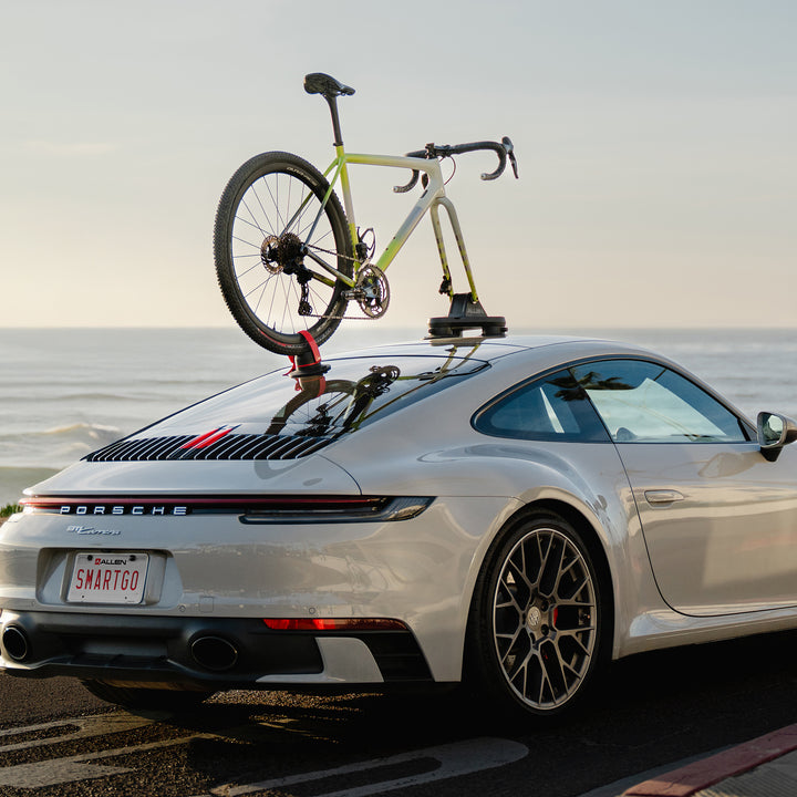 Smart Suction™ GO: Compact Bike Rack