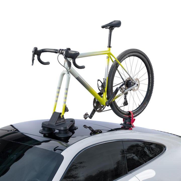 Smart Suction™ GO: Compact Bike Rack