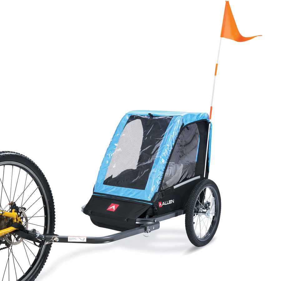 bike trailer child helmet Deluxe 1-Child Trailer – Allen.Bike