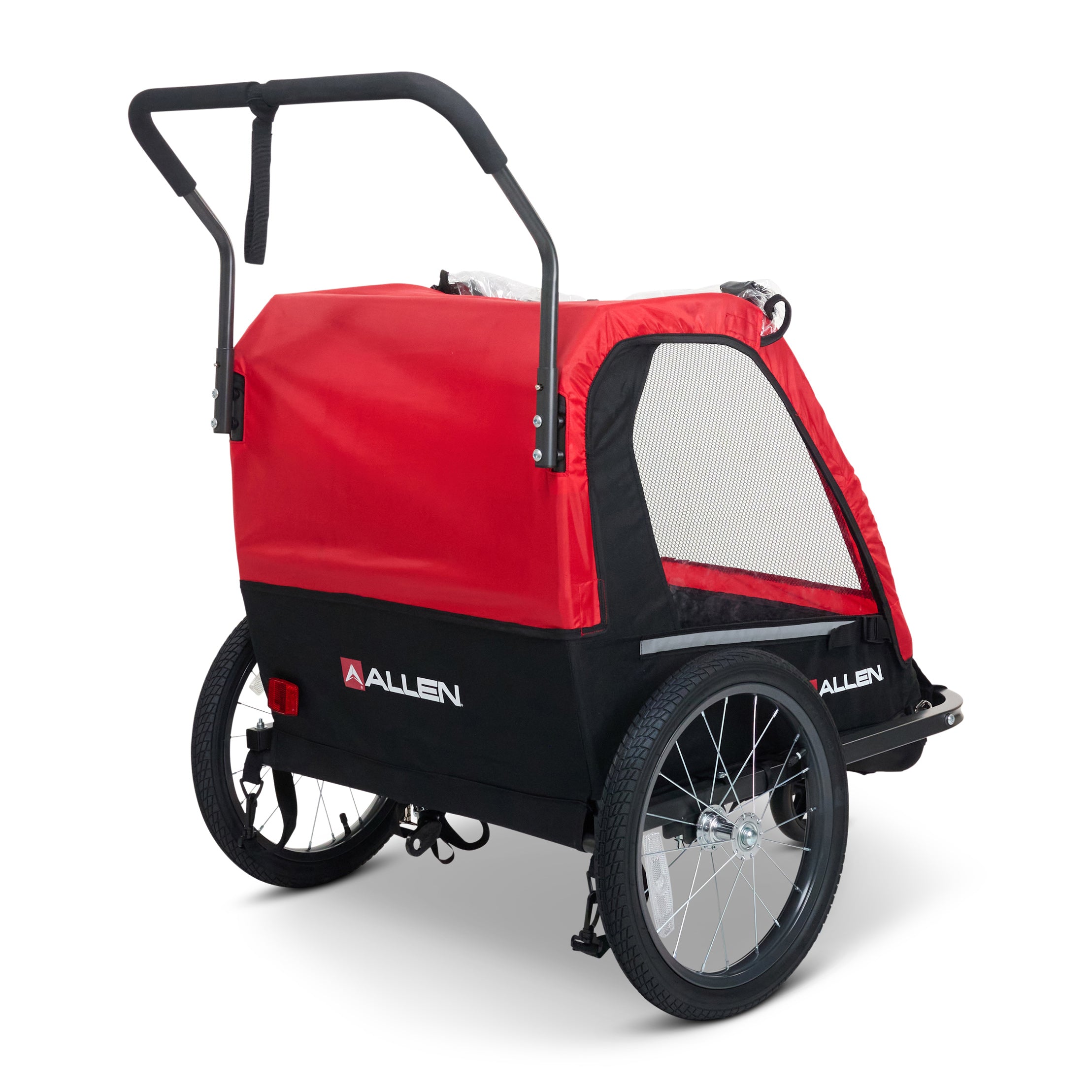 Deluxe 2-Child Trailer & Stroller – Allen.Bike