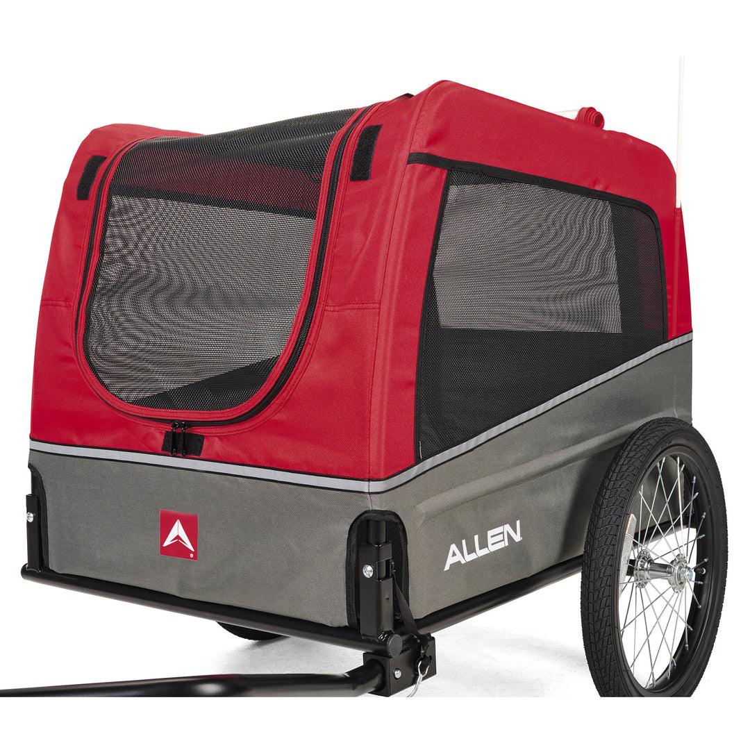 dog stroller bike trailer combo Deluxe Dog Trailer – Allen.Bike