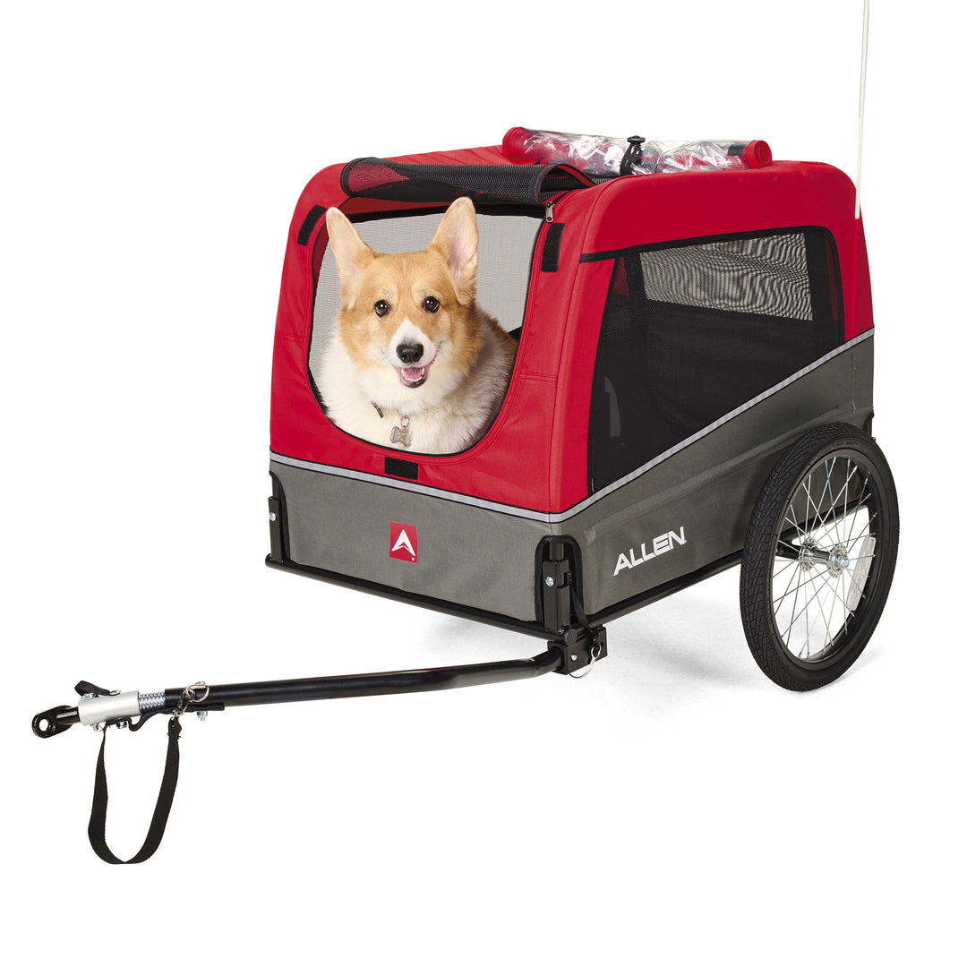 dog stroller for bike Deluxe Dog Trailer – Allen.Bike