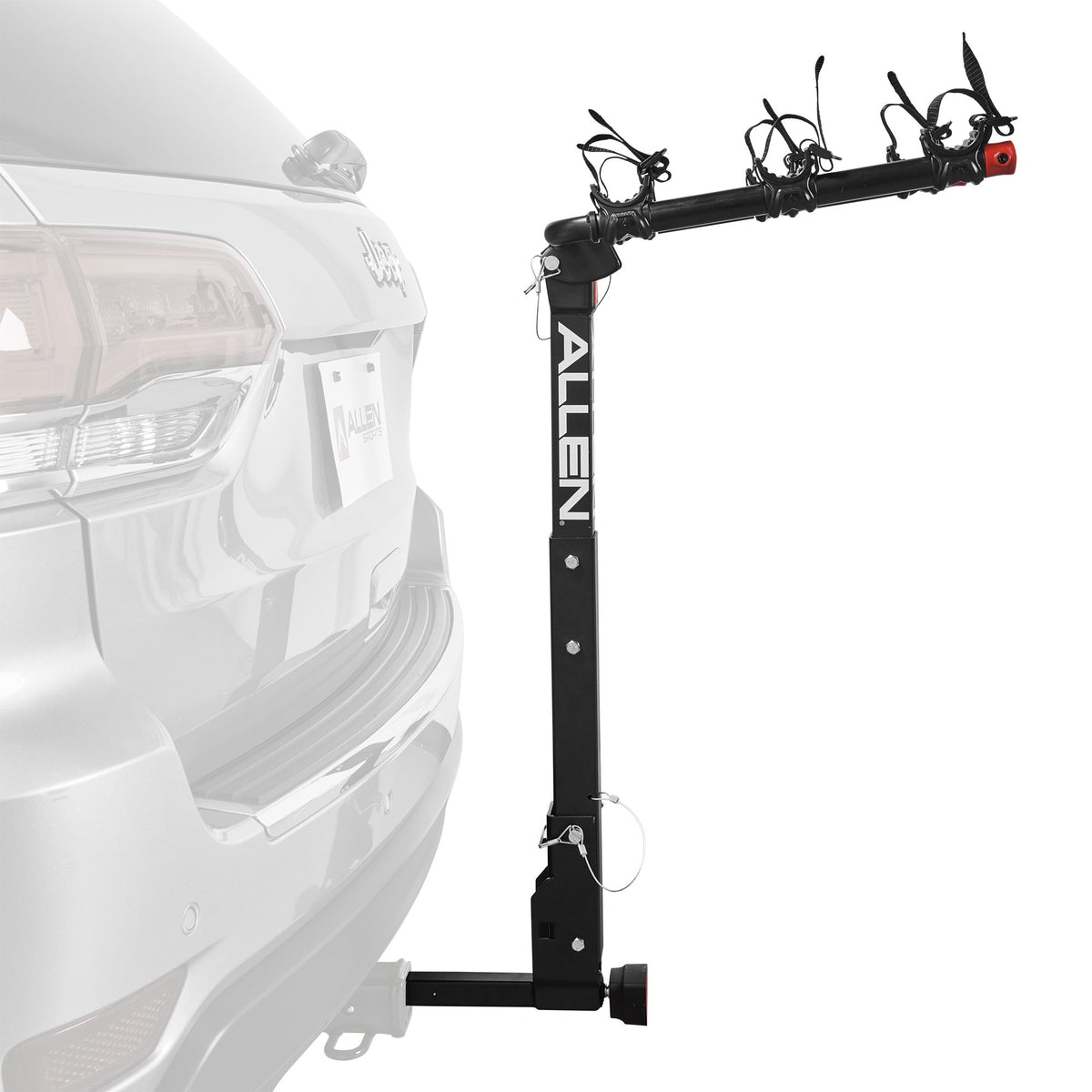 Deluxe Quick Install Locking Hitch Bike Rack Allen Sports USA Allen