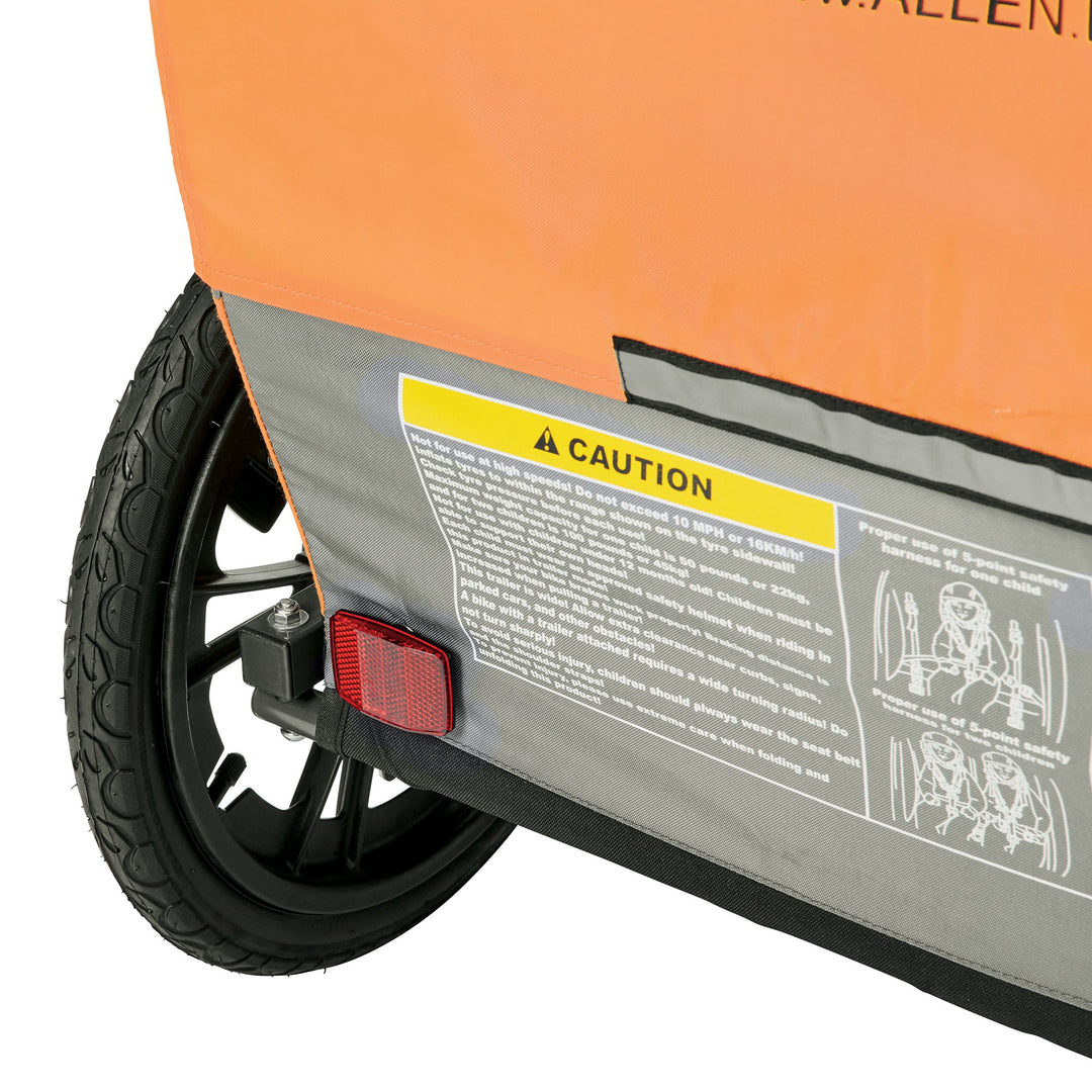 highfield fahrradanhänger High-Viz-Fahrradanhänger für Kinder – Allen.Bike