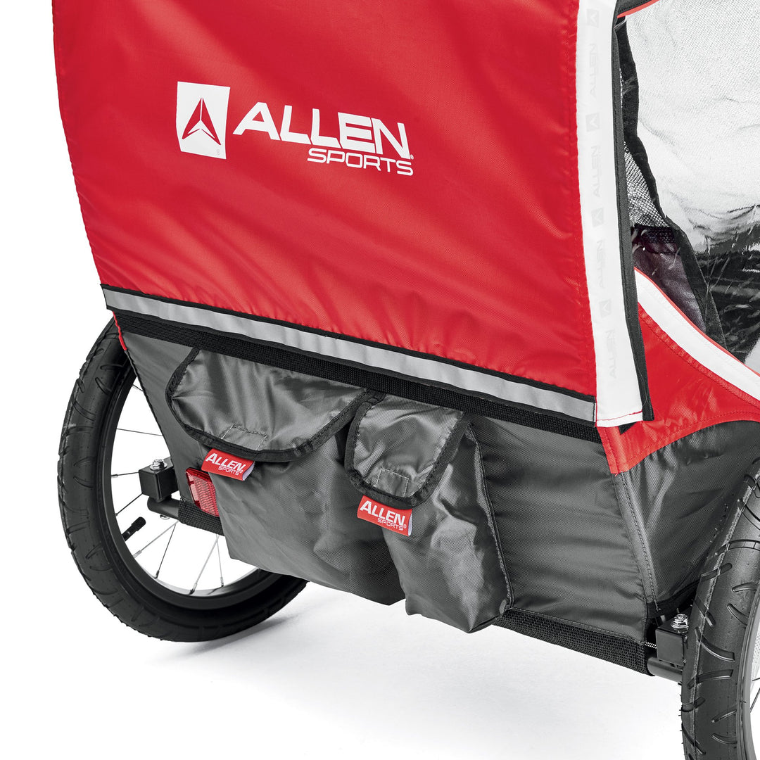 Deluxe Kinder-Fahrradanhänger - 2 Child
