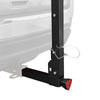 Deluxe Quick Install Locking Hitch Bike Rack#Red