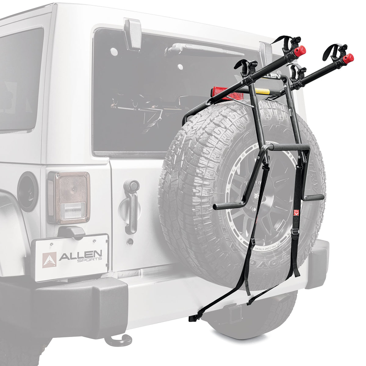 Deluxe Spare Tire Bike Rack - Allen Sports USA - Allen.Bike
