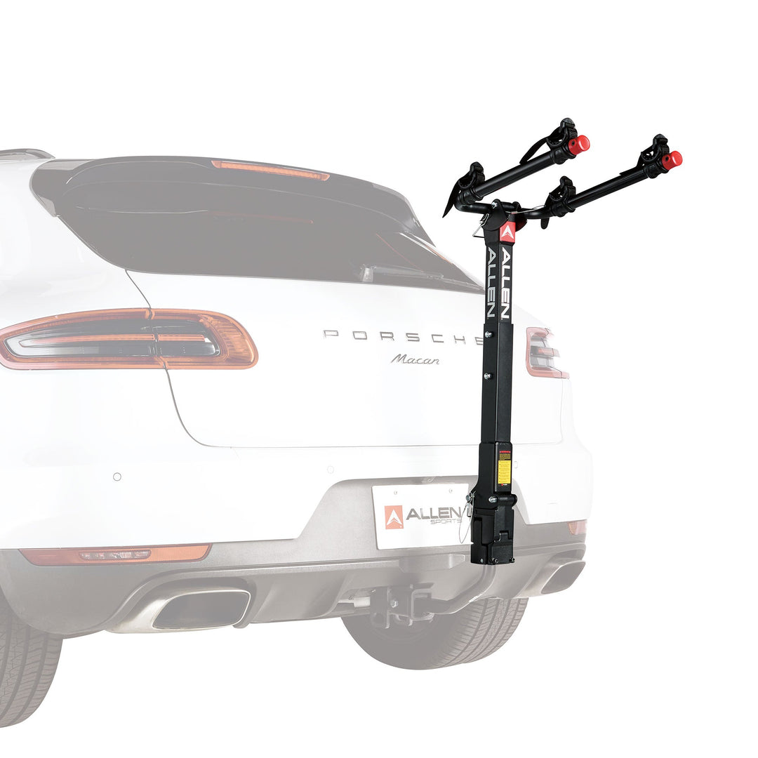 Deluxe-Fahrradträger mit Schnellmontage und Verriegelung für die Anhängerkupplung