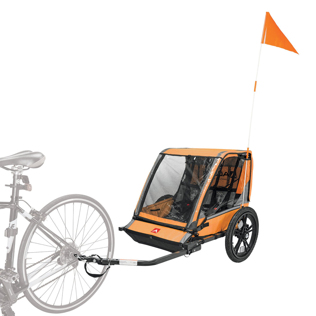 fill rhino fahrradanhänger High-Viz-Fahrradanhänger für Kinder – Allen.Bike