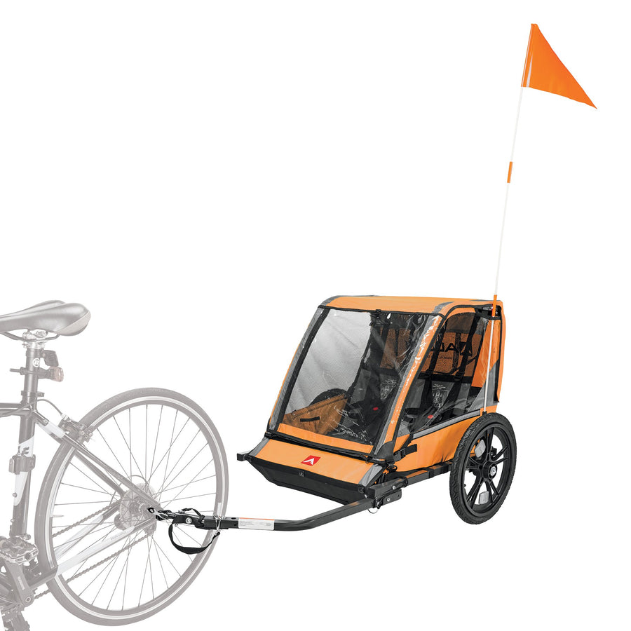 fahrradanhänger bei real High-Viz-Fahrradanhänger für Kinder