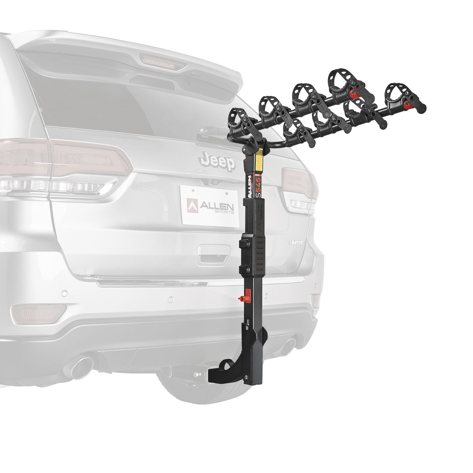 Allen Sports Ultra Compact Folding 2-Bike Trunk Mount Rack for fashion Trunk/SUV