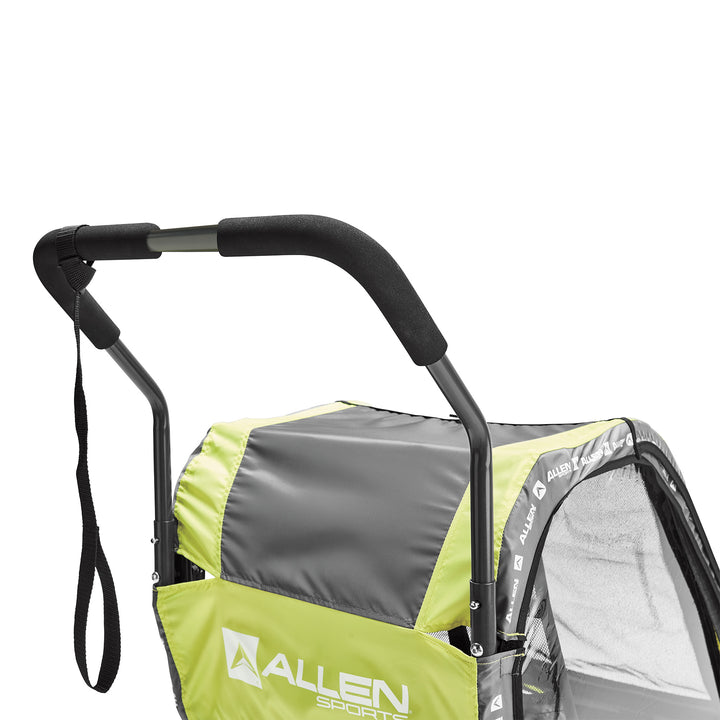 bike and jogging stroller Deluxe Child Bike Trailer & Stroller – Allen.Bike