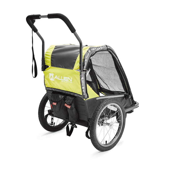baby stroller bike Allen Sports 2-Child Bicycle Trailer & Stroller, model AS2